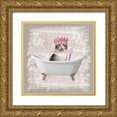 thumbnail image 1 of Prime, Marcus 15x15 Gold Ornate Wood Framed with Double Matting Museum Art Print Titled - Kitty Baths 1, 1 of 4