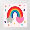 thumbnail image 1 of Prime, Marcus 15x15 White Modern Wood Framed Museum Art Print Titled - Loving Rainbow 1, 1 of 4