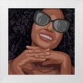 thumbnail image 1 of Prime, Marcus 15x15 White Modern Wood Framed Museum Art Print Titled - Smiling Beauty, 1 of 4