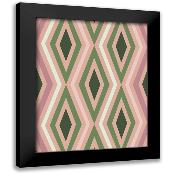 Prime, Marcus 15x18 Black Modern Framed Museum Art Print Titled - Desert Pattern