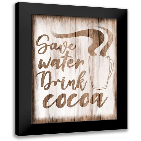 Prime, Marcus 15x18 Black Modern Framed Museum Art Print Titled - Drink Cocoa