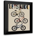thumbnail image 1 of Prime, Marcus 15x18 Black Modern Framed Museum Art Print Titled - Lets Ride 3, 1 of 5