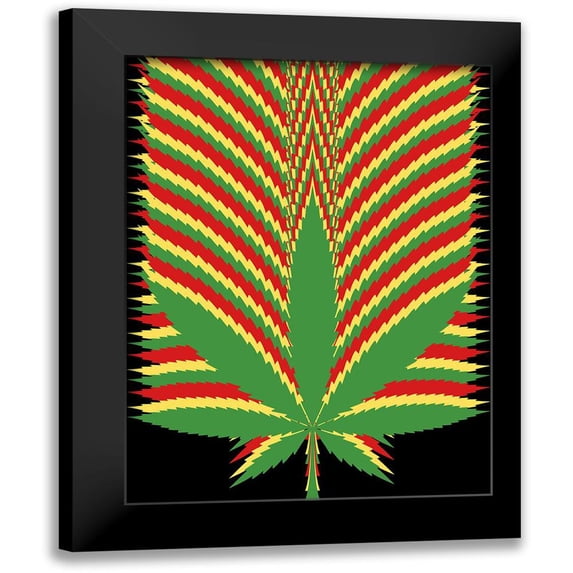 Prime, Marcus 15x18 Black Modern Framed Museum Art Print Titled - Repeated Happiness