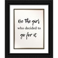 thumbnail image 1 of Prime, Marcus 15x18 Black Ornate Wood Framed with Double Matting Museum Art Print Titled - Golden Girl 1, 1 of 4