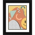 thumbnail image 1 of Prime, Marcus 15x18 Black Ornate Wood Framed with Double Matting Museum Art Print Titled - Happy Chaos V2, 1 of 4