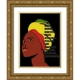 thumbnail image 1 of Prime, Marcus 15x18 Gold Ornate Wood Framed with Double Matting Museum Art Print Titled - Beautiful Woman 2, 1 of 4