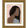 thumbnail image 1 of Prime, Marcus 15x18 Gold Ornate Wood Framed with Double Matting Museum Art Print Titled - Fierce Fashion 1, 1 of 4