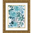 thumbnail image 1 of Prime, Marcus 15x18 Gold Ornate Wood Framed with Double Matting Museum Art Print Titled - Floral Growth 1, 1 of 4