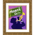 thumbnail image 1 of Prime, Marcus 15x18 Gold Ornate Wood Framed with Double Matting Museum Art Print Titled - Mardi Gras 3, 1 of 4