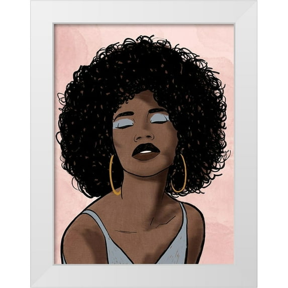 Prime, Marcus 15x18 White Modern Wood Framed Museum Art Print Titled - Fierce Fashion 2