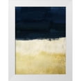 thumbnail image 1 of Prime, Marcus 15x18 White Modern Wood Framed Museum Art Print Titled - Gold Indigo Shuffle, 1 of 4