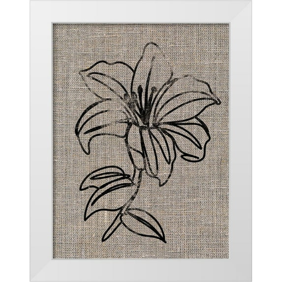 Prime, Marcus 15x18 White Modern Wood Framed Museum Art Print Titled - Linen Beauty 2