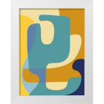 thumbnail image 1 of Prime, Marcus 15x18 White Modern Wood Framed Museum Art Print Titled - Vibrant Theory 1, 1 of 4
