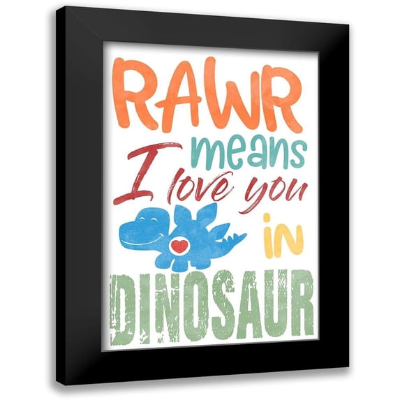 Prime, Marcus 17x24 Black Modern Framed Museum Art Print Titled - Rawr Love