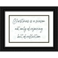 thumbnail image 1 of Prime, Marcus 18x13 Black Ornate Wood Framed with Double Matting Museum Art Print Titled - Christmas Reflection, 1 of 4