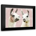 thumbnail image 1 of Prime, Marcus 18x15 Black Modern Framed Museum Art Print Titled - Llama Love, 1 of 5