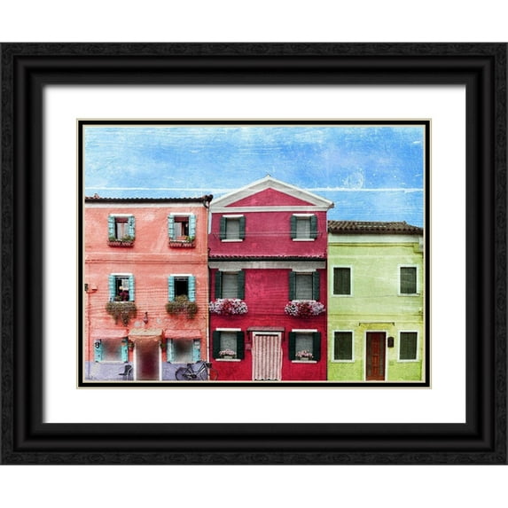 Prime, Marcus 18x15 Black Ornate Wood Framed with Double Matting Museum Art Print Titled - Vibrant Homes 3