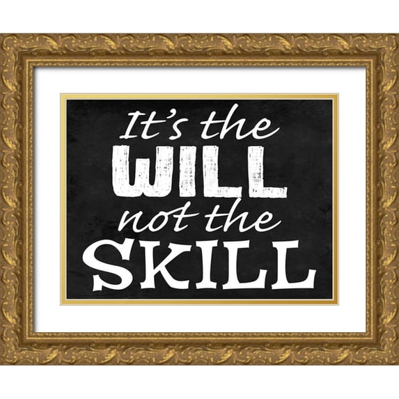 Prime, Marcus 18x15 Gold Ornate Wood Framed with Double Matting Museum Art Print Titled - Will Skill 2