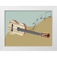 thumbnail image 1 of Prime, Marcus 18x15 White Modern Wood Framed Museum Art Print Titled - Feel The Music, 1 of 4