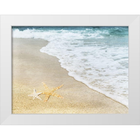 Prime, Marcus 18x15 White Modern Wood Framed Museum Art Print Titled - Tranquil Stars 1