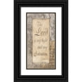 thumbnail image 1 of Prime, Marcus 18x32 Black Ornate Wood Framed with Double Matting Museum Art Print Titled - Light And My Salvation, 1 of 4