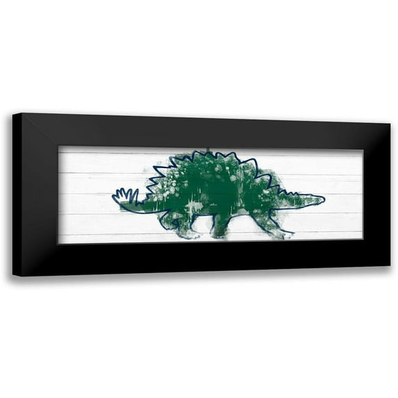 Prime, Marcus 18x9 Black Modern Framed Museum Art Print Titled - Kiddie Dino 2