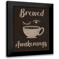thumbnail image 1 of Prime, Marcus 19x24 Black Modern Framed Museum Art Print Titled - Brewed Awakenings, 1 of 5