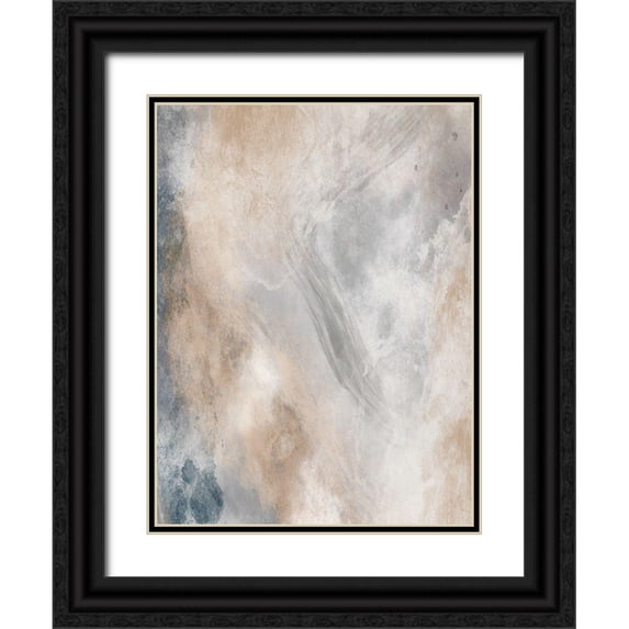 Prime, Marcus 19x24 Black Ornate Wood Framed with Double Matting Museum Art Print Titled - Earthly Tones 4