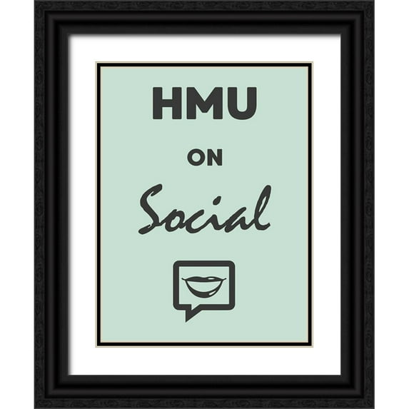 Prime, Marcus 19x24 Black Ornate Wood Framed with Double Matting Museum Art Print Titled - HMU