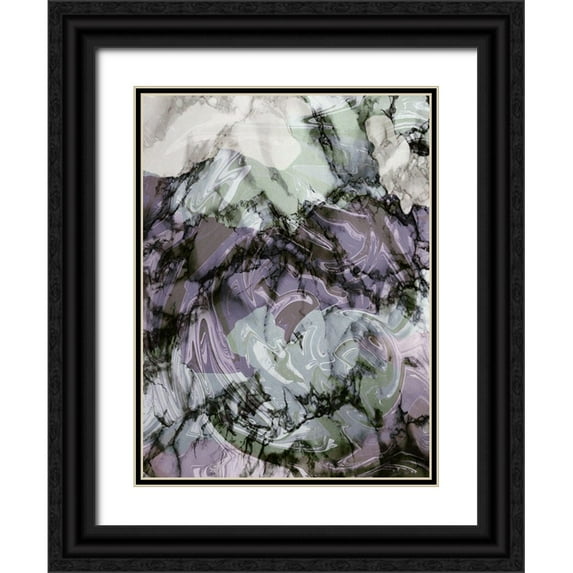 Prime, Marcus 19x24 Black Ornate Wood Framed with Double Matting Museum Art Print Titled - Nebula Supreme 1