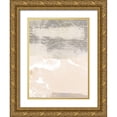 thumbnail image 1 of Prime, Marcus 19x24 Gold Ornate Wood Framed with Double Matting Museum Art Print Titled - Coastal Slate 1, 1 of 4