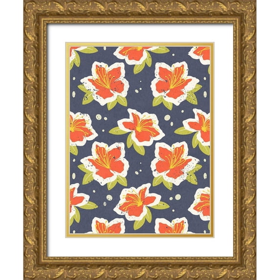 Prime, Marcus 19x24 Gold Ornate Wood Framed with Double Matting Museum Art Print Titled - Vintage Beauty 1