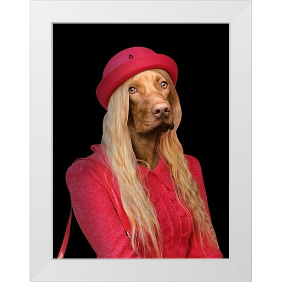 Prime, Marcus 19x24 White Modern Wood Framed Museum Art Print Titled - Daytime Disguise