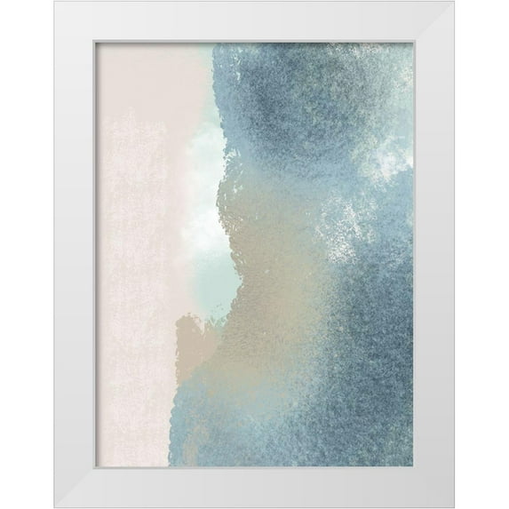 Prime, Marcus 19x24 White Modern Wood Framed Museum Art Print Titled - Superimposed Purity