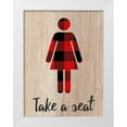 thumbnail image 1 of Prime, Marcus 19x24 White Modern Wood Framed Museum Art Print Titled - Take A Seat, 1 of 4