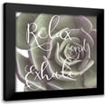thumbnail image 1 of Prime, Marcus 20x20 Black Modern Framed Museum Art Print Titled - Exhaling Succulent 1, 1 of 5