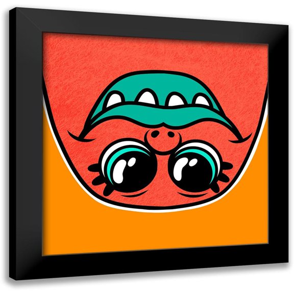 Prime, Marcus 20x20 Black Modern Framed Museum Art Print Titled - Goofy Monster 2