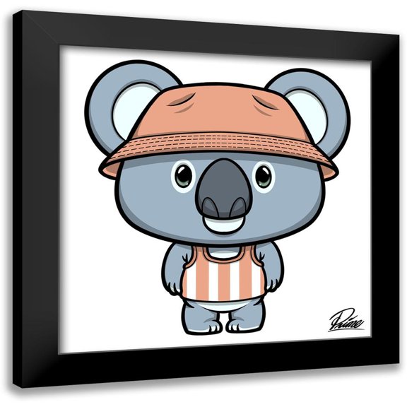 Prime, Marcus 20x20 Black Modern Framed Museum Art Print Titled - Kayden Koala