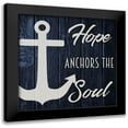 thumbnail image 1 of Prime, Marcus 20x20 Black Modern Framed Museum Art Print Titled - Soul Anchor 1, 1 of 5