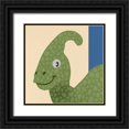 thumbnail image 1 of Prime, Marcus 20x20 Black Ornate Wood Framed with Double Matting Museum Art Print Titled - Dino Fun 1, 1 of 4