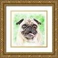 thumbnail image 1 of Prime, Marcus 20x20 Gold Ornate Wood Framed with Double Matting Museum Art Print Titled - Woof Woof 3, 1 of 4