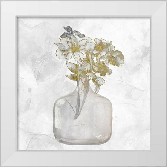 Prime, Marcus 20x20 White Modern Wood Framed Museum Art Print Titled - Glorious Bouquet 2