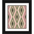 thumbnail image 1 of Prime, Marcus 20x24 Black Ornate Wood Framed with Double Matting Museum Art Print Titled - Desert Pattern, 1 of 4