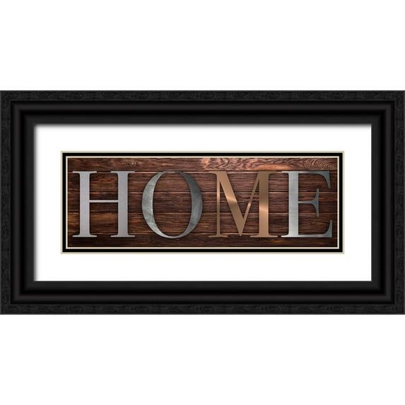 Prime, Marcus 24x11 Black Ornate Wood Framed with Double Matting Museum Art Print Titled - Natural Home 1
