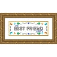thumbnail image 1 of Prime, Marcus 24x11 Gold Ornate Wood Framed with Double Matting Museum Art Print Titled - Sugar Best Friend 2, 1 of 4