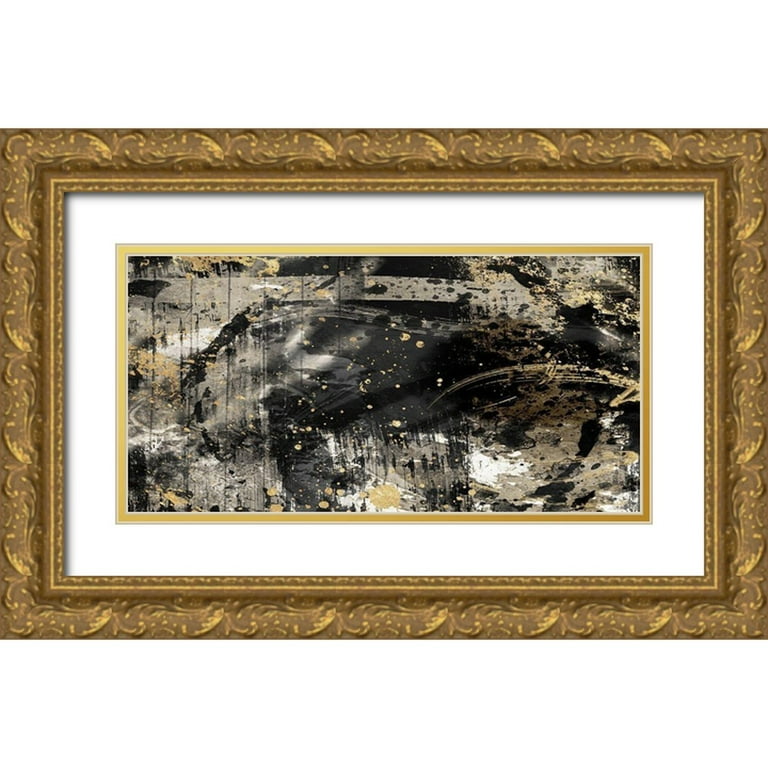 Prime, Marcus 24x14 Gold Ornate Wood Framed with Double Matting Museum Art  Print Titled - Golden Prime 2