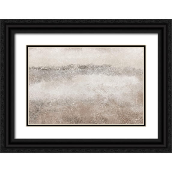 Prime, Marcus 24x17 Black Ornate Wood Framed with Double Matting Museum Art Print Titled - Earthly Construct 1