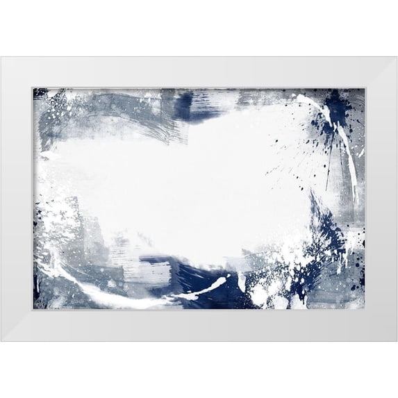 Prime, Marcus 24x17 White Modern Wood Framed Museum Art Print Titled - Sensible Chaos