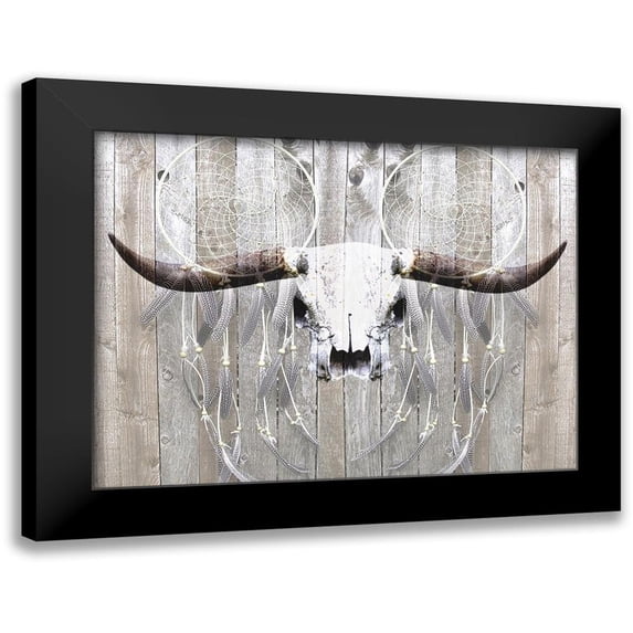 Prime, Marcus 24x19 Black Modern Framed Museum Art Print Titled - Broken Skull Ranch