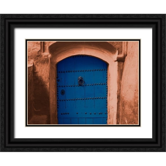 Prime, Marcus 24x19 Black Ornate Wood Framed with Double Matting Museum Art Print Titled - Door Of Opportunity
